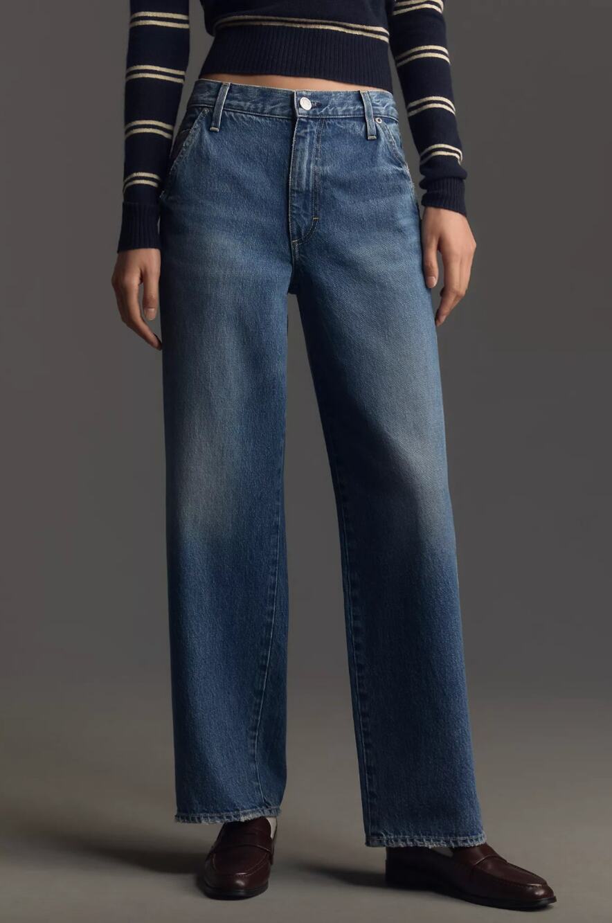 AMO | Jocelyn Trouser Jeans in Two Timing Straight Leg Denim 24
